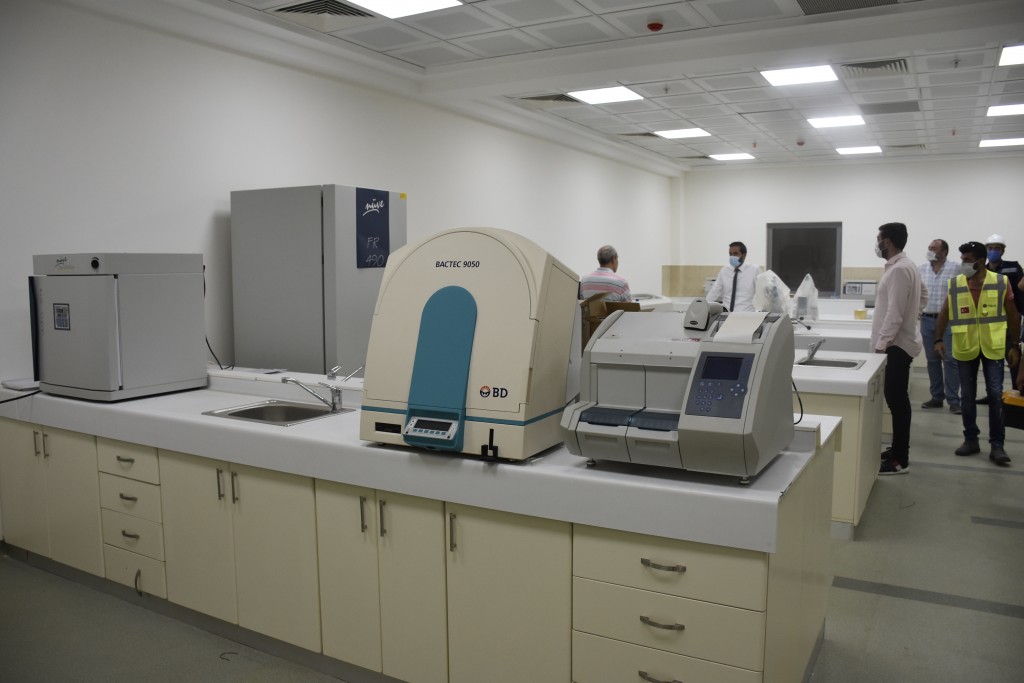 TİKA: Lüblan sayda Türk hastanesi  2 set laboratuvar